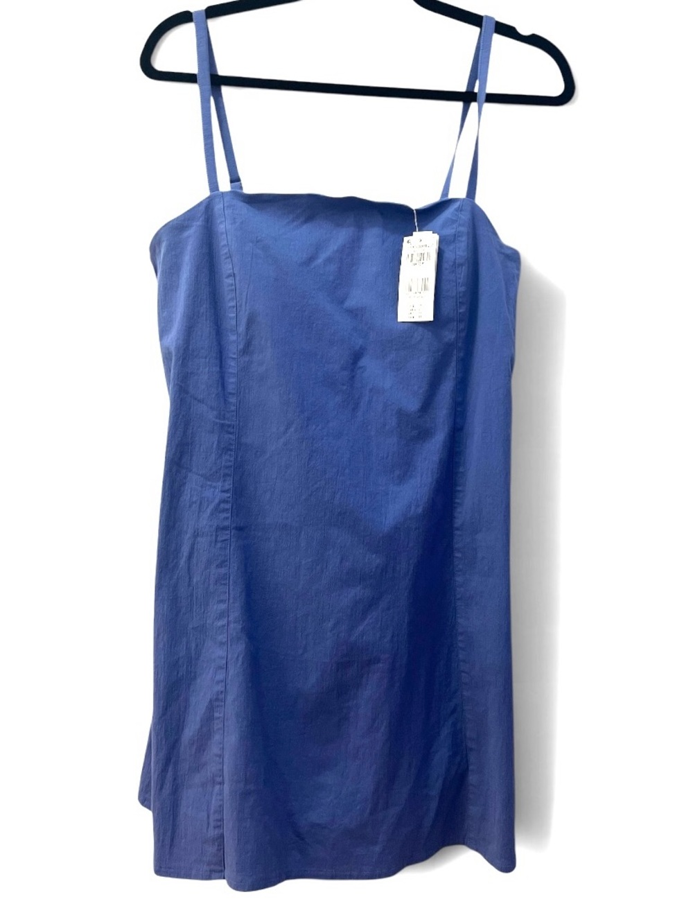 Abercrombie & Fitch NWT Bra-Free Collection Blue Cami Tunic Top Petite Med